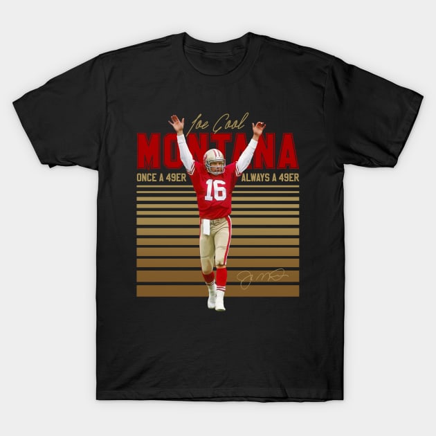 Joe Montana T-Shirt by Juantamad